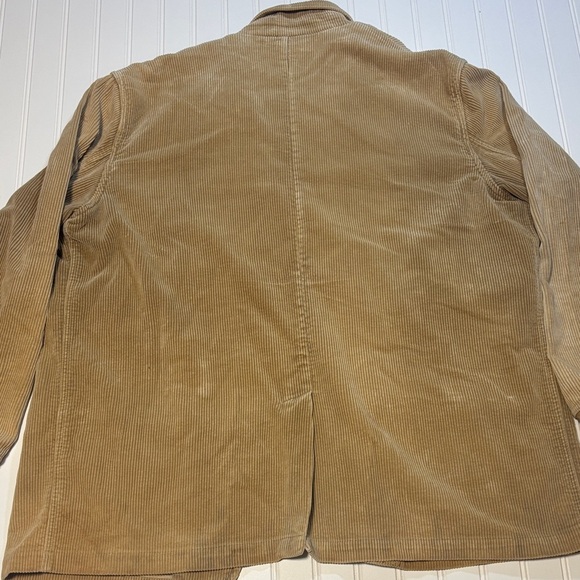 Orvis vintage corduroy field jacket elbow patches and interior mesh lining - Picture 9 of 10